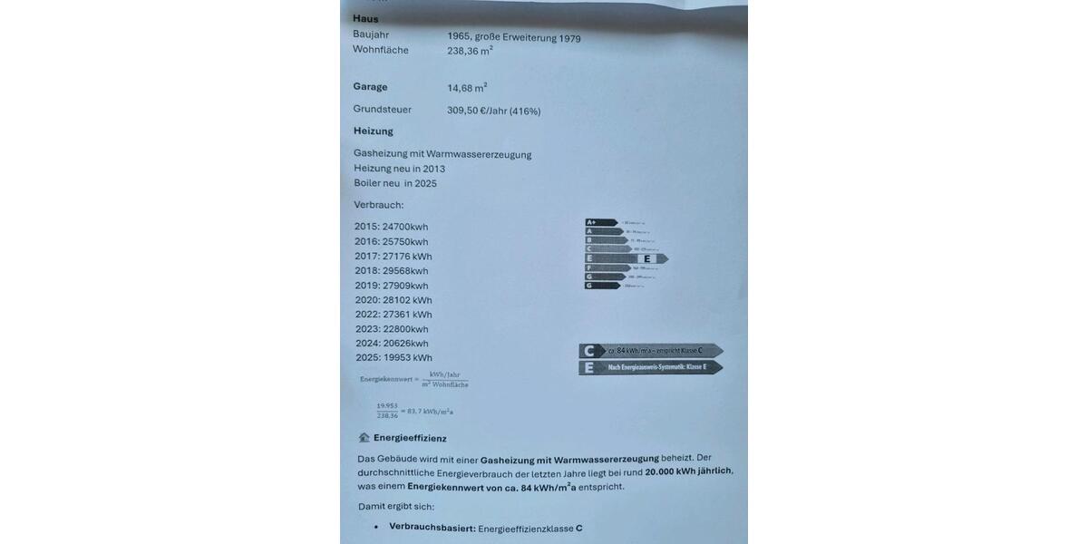 Einfamilienhaus Husum - 8 Zimmer, 238 m&sup2;, 325.000&euro; | Angebot:26942636
