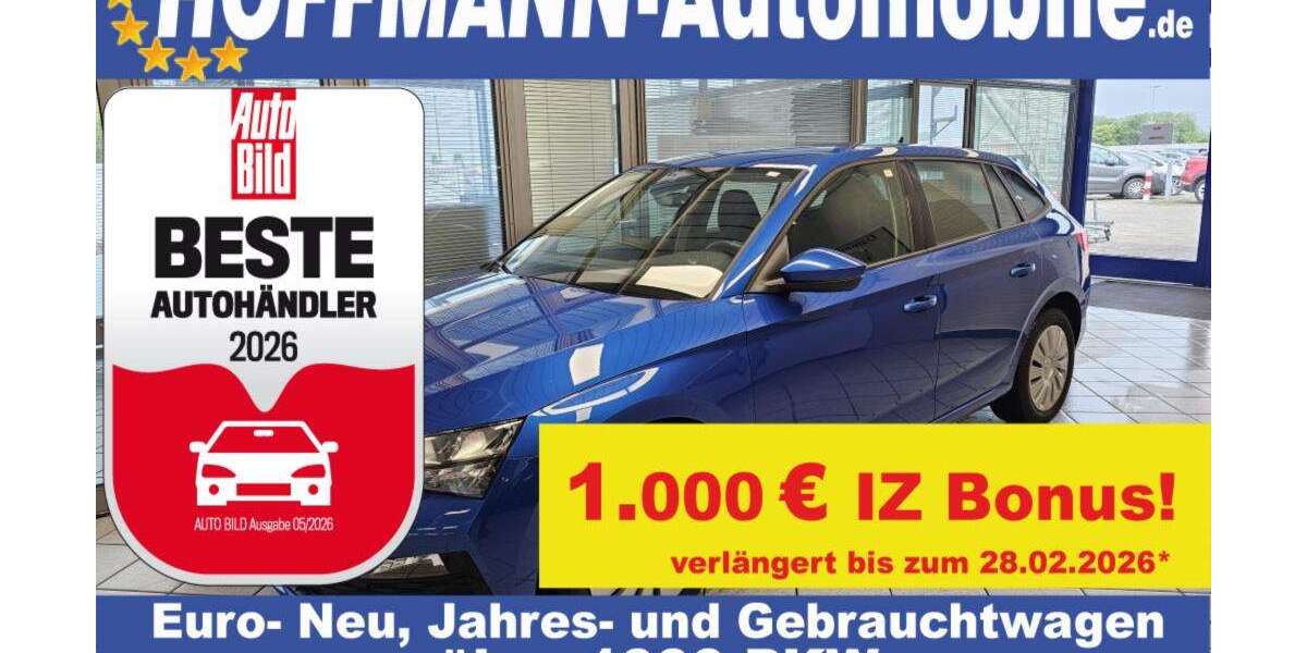 Skoda Scala 29.813 km 18.400 &euro; Wolfsburg Heiligendorf 38444