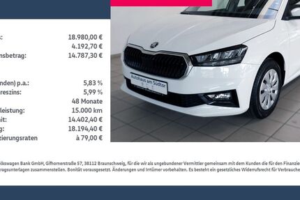 Skoda Fabia 1.500 km 18.980 &euro; Rietberg 33397