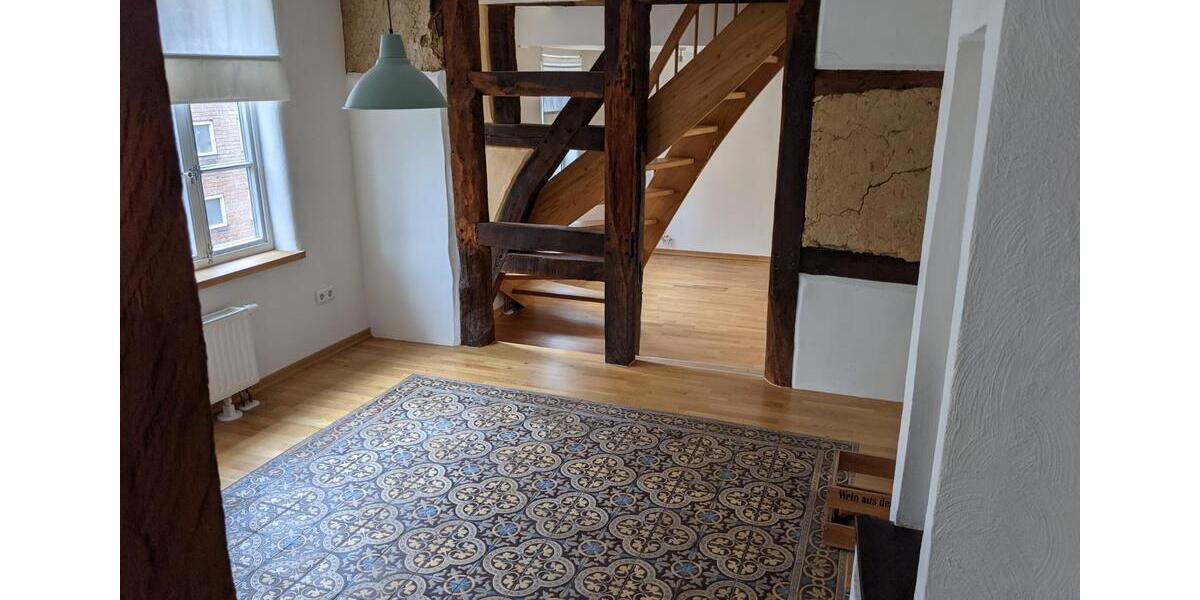 Einzigartige Maisonette-Fachwerkwohnung in Melles Kirchburg 3 zimmer