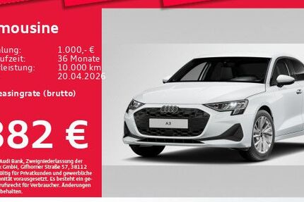 Audi A3 9.370 km 35.761 &euro; Eching 85386