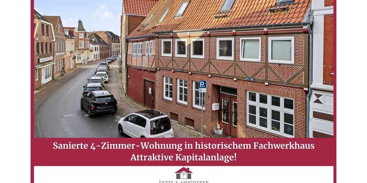 Etagenwohnung Glückstadt - 4 Zimmer, 103 m&sup2;, 219.000&euro; | Angebot:25398033