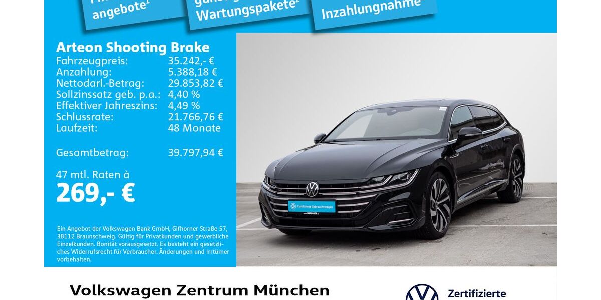 VW Arteon 31.375 km 34.883 &euro; München 80687