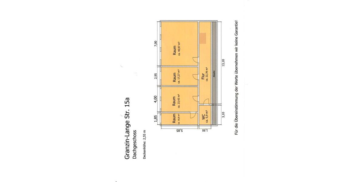 Einfamilienhaus Lübz - 8 Zimmer, 250 m&sup2;, 77.500&euro; | Angebot:26986407