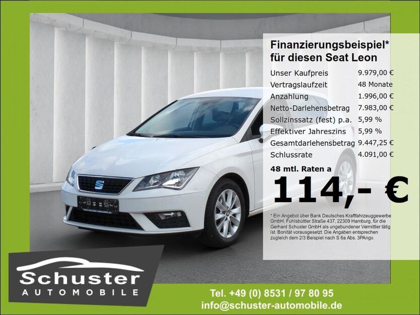 Seat Leon 110.523 km 9.979 € Ruhstorf 94099