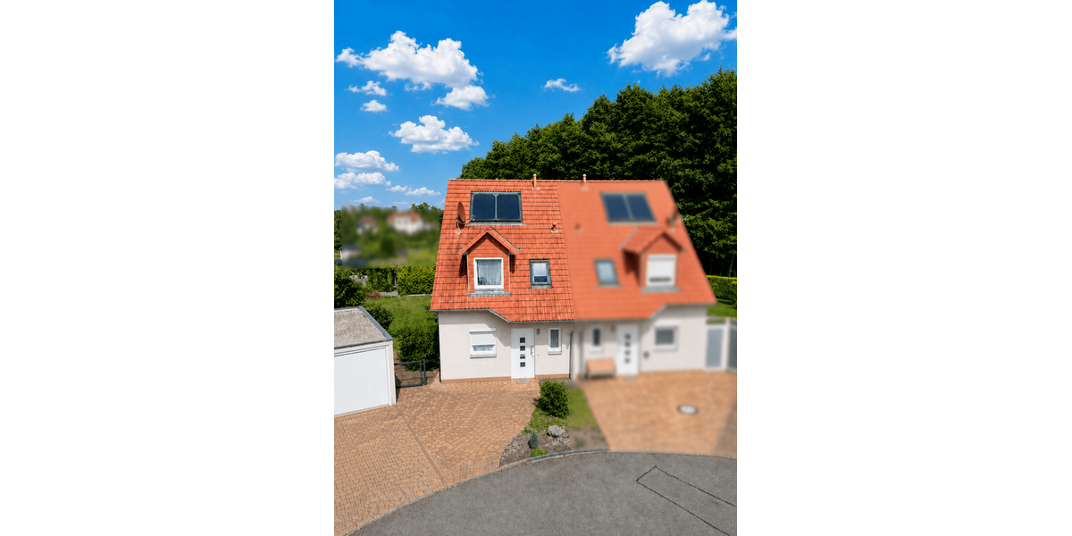 Ihr neues Zuhause für die ganze Familie in Branitz - Energieeffiziente Doppelhaushälfte im Grünen! - Doppelhaushälfte Cottbus Merzdorf | Angebot:27314014