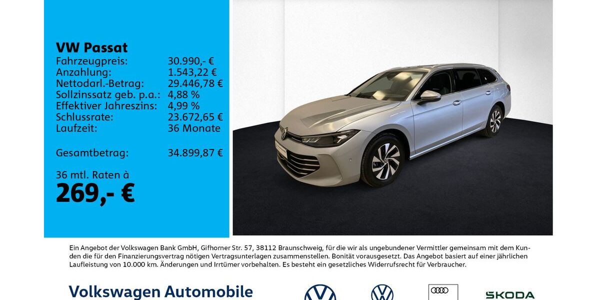 VW Passat 22.268 km 30.420 &euro; Leipzig 04178