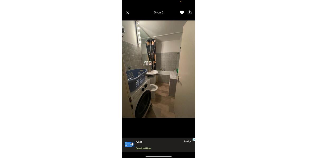 Etagenwohnung Bad Schussenried - 1 Zimmer, 12 m&sup2;, 601&euro; | Angebot:26222365
