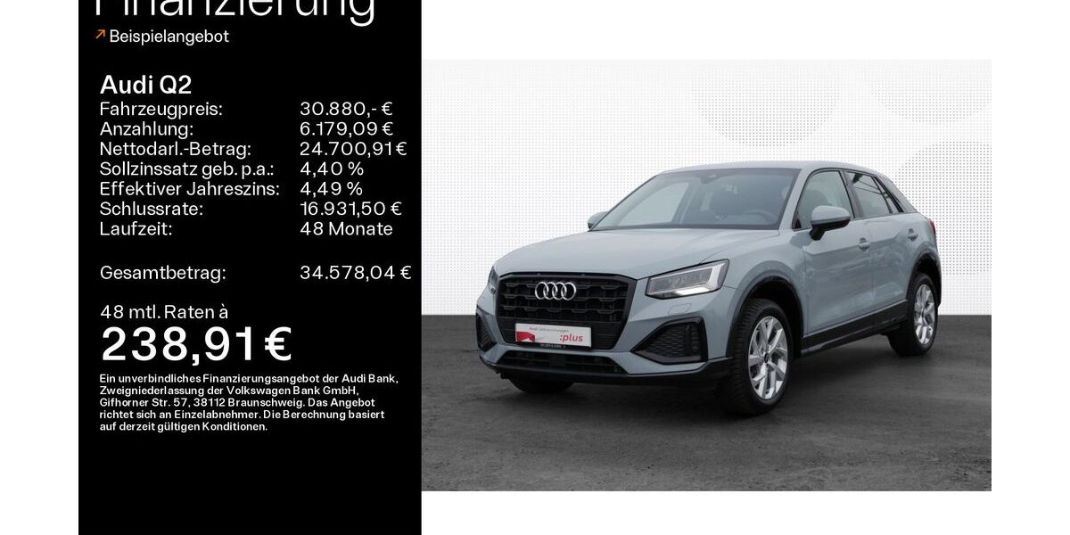 Audi Q2 44.000 km 30.880 &euro; Ebern 96106
