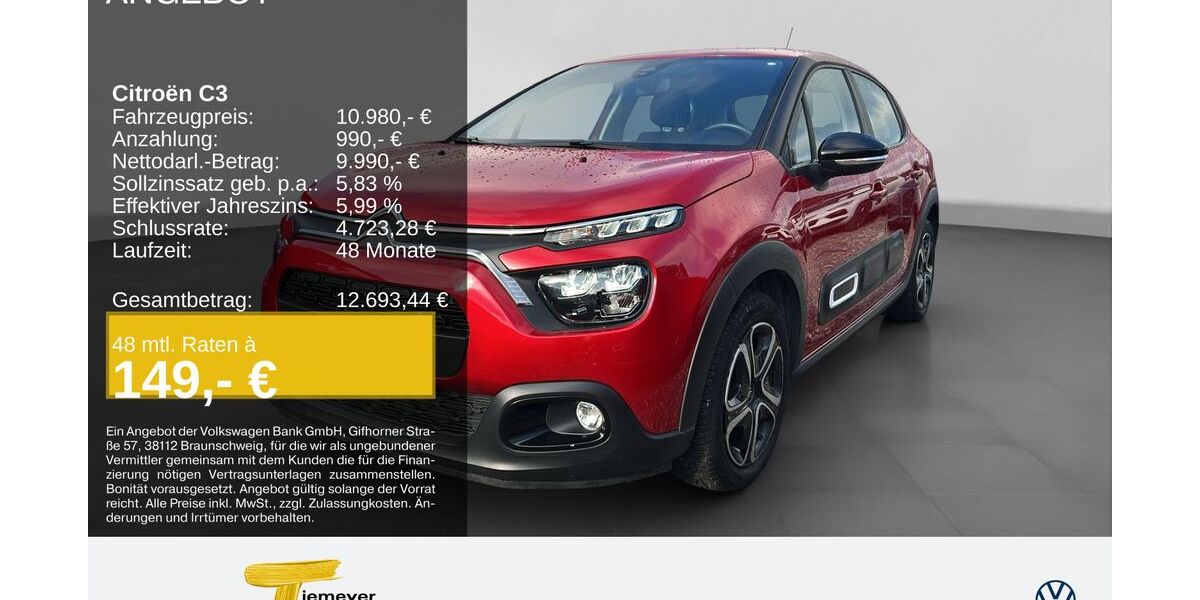 Citroen C3 40.473 km 9.860 &euro; Recklinghausen 45663