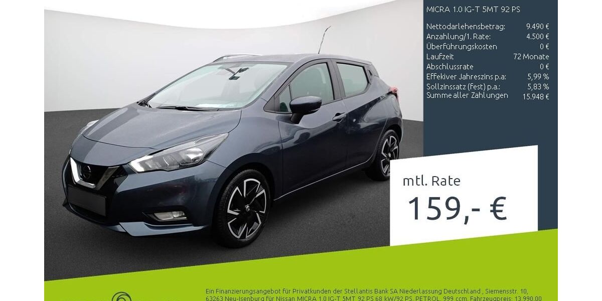 Nissan Micra 34.227 km 12.160 &euro; Ahaus 48683