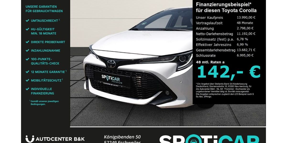 Toyota Corolla 116.109 km 13.990 &euro; Eschweiler 52249