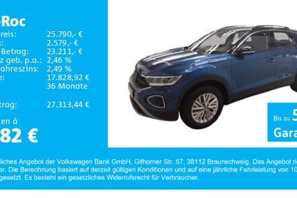 VW T-Roc 16.700 km 25.790 € Gersthofen 86368