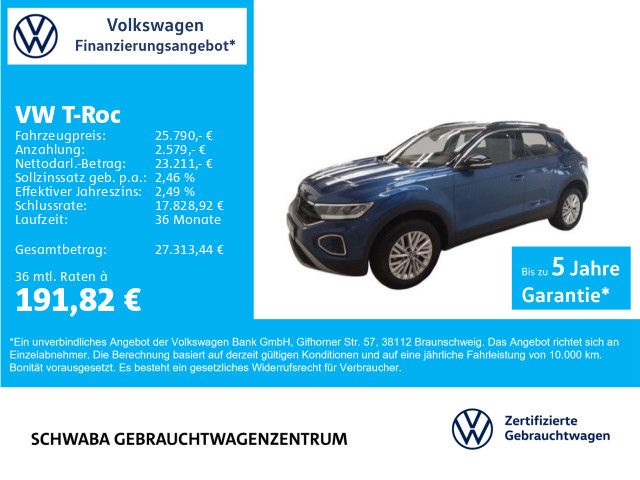 VW T-Roc 16.700 km 25.790 € Gersthofen 86368