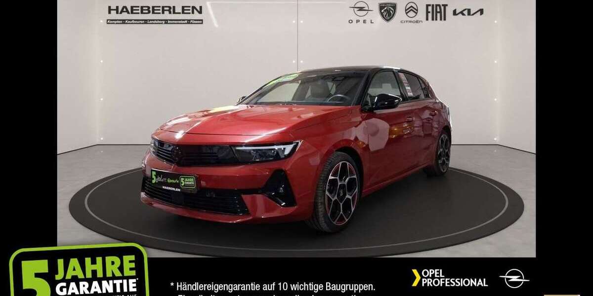 Opel Astra 40.000 km 20.890 &euro; Kempten 87435