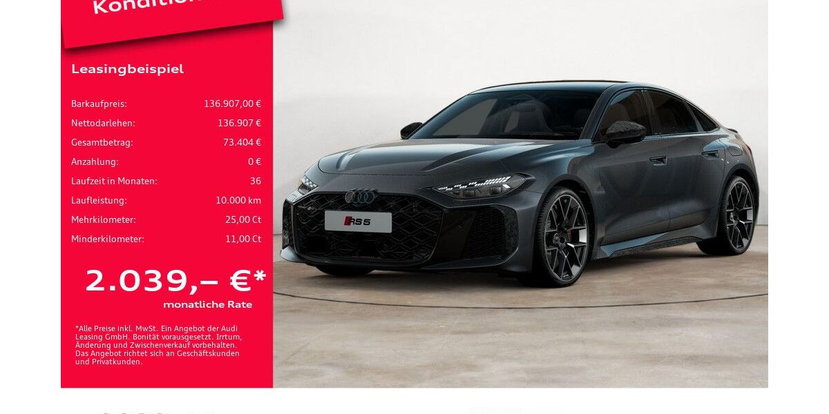Audi RS5 2.000 km 136.907 &euro; Potsdam 14482