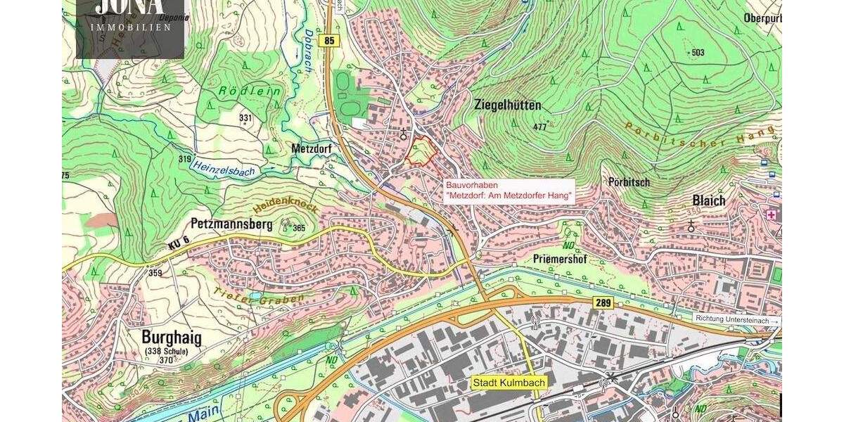 Grundstück Kulmbach / Metzdorf Metzdorf - 133.000&euro; | Angebot:25226878