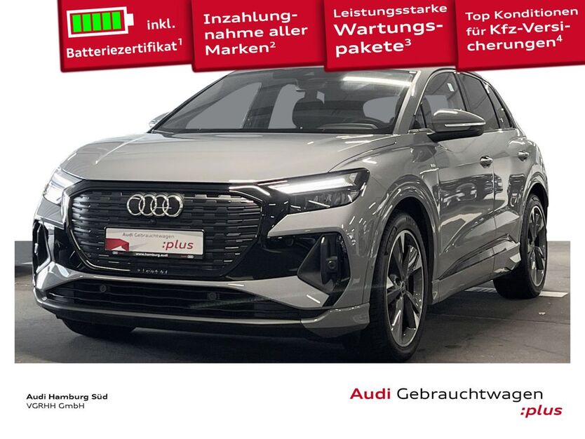 Audi Q4 e-tron 23.468 km 35.940 € Hamburg 20537