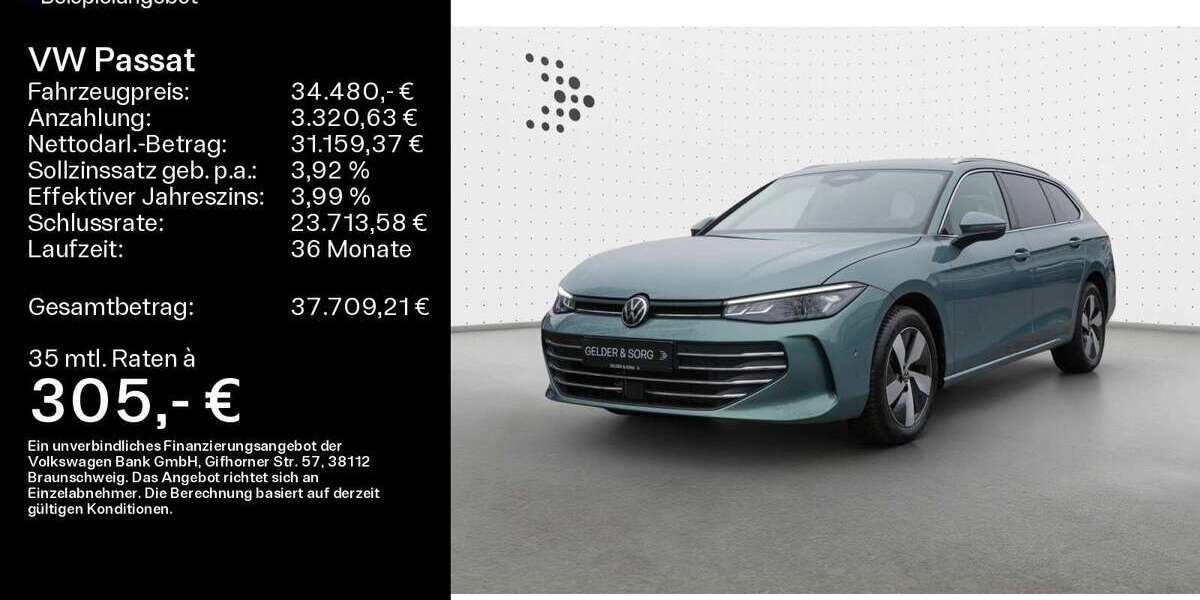 VW Passat 8.150 km 34.480 &euro; Haßfurt 97437
