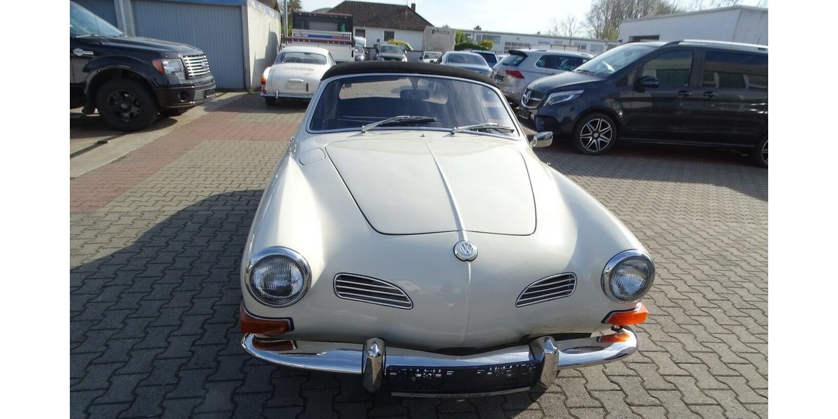 VW Karmann Ghia Cabrio vollstständig restauriert 77.200 km 49.900 &euro; Rodgau 63110