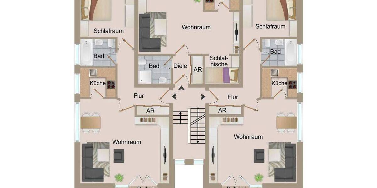 Mehrfamilienhaus, Wohnhaus Köln Fühlingen - 1 Zimmer, 1.685.000&euro; | Angebot:26346961