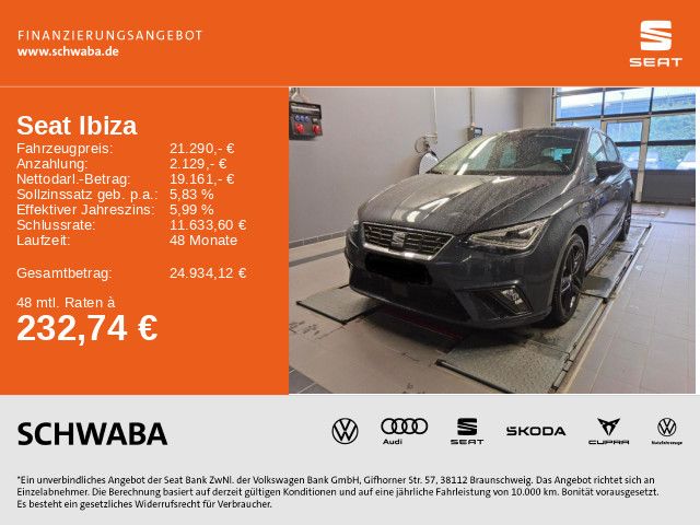 Seat Ibiza 38.700 km 20.380 € Gersthofen 86368