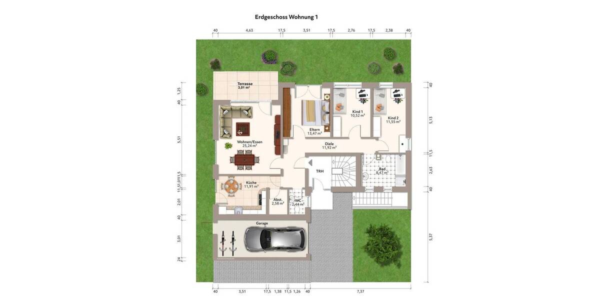 Mehrfamilienhaus, Wohnhaus Ahlen Innenstadt - 8 Zimmer, 201 m&sup2;, 589.000&euro; | Angebot:26779463