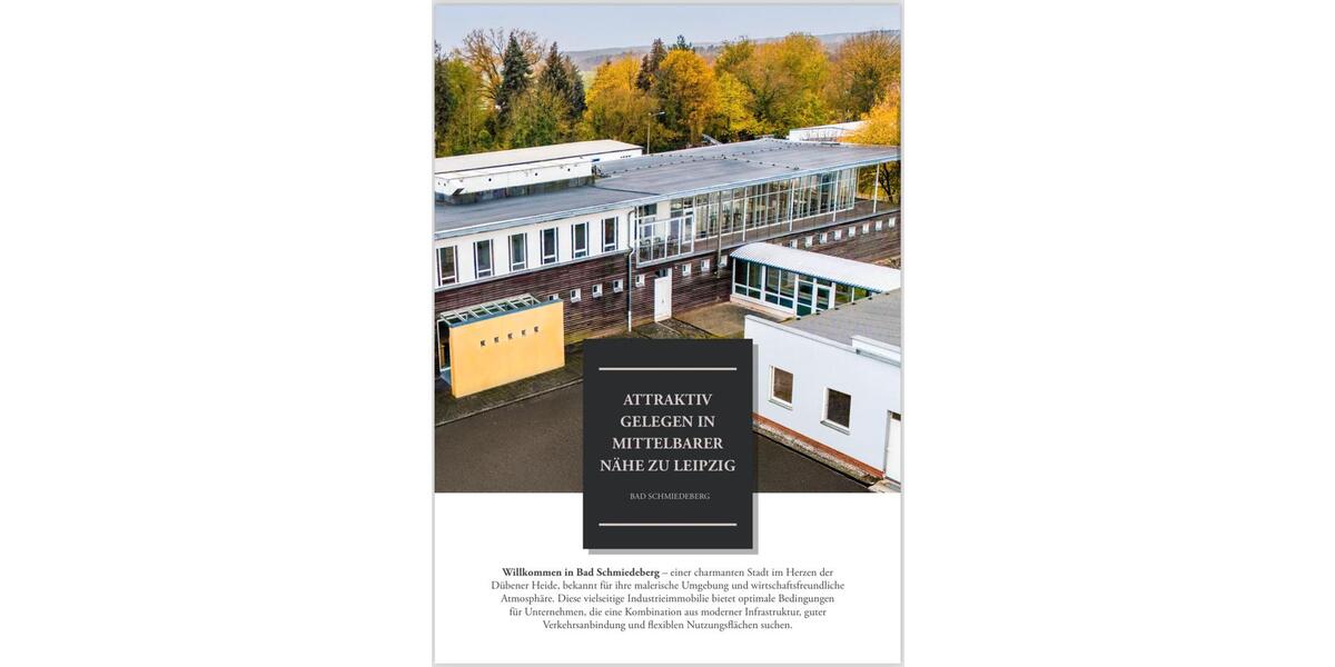 Gewerbeobjekt Bad Schmiedeberg - 3&euro; | Angebot:20516122