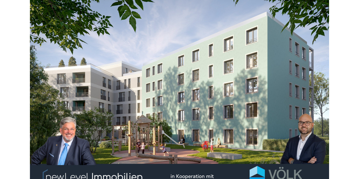 Etagenwohnung Neu-Ulm Ludwigsfeld - 2 Zimmer, 65 m&sup2;, 391.800&euro; | Angebot:25681555
