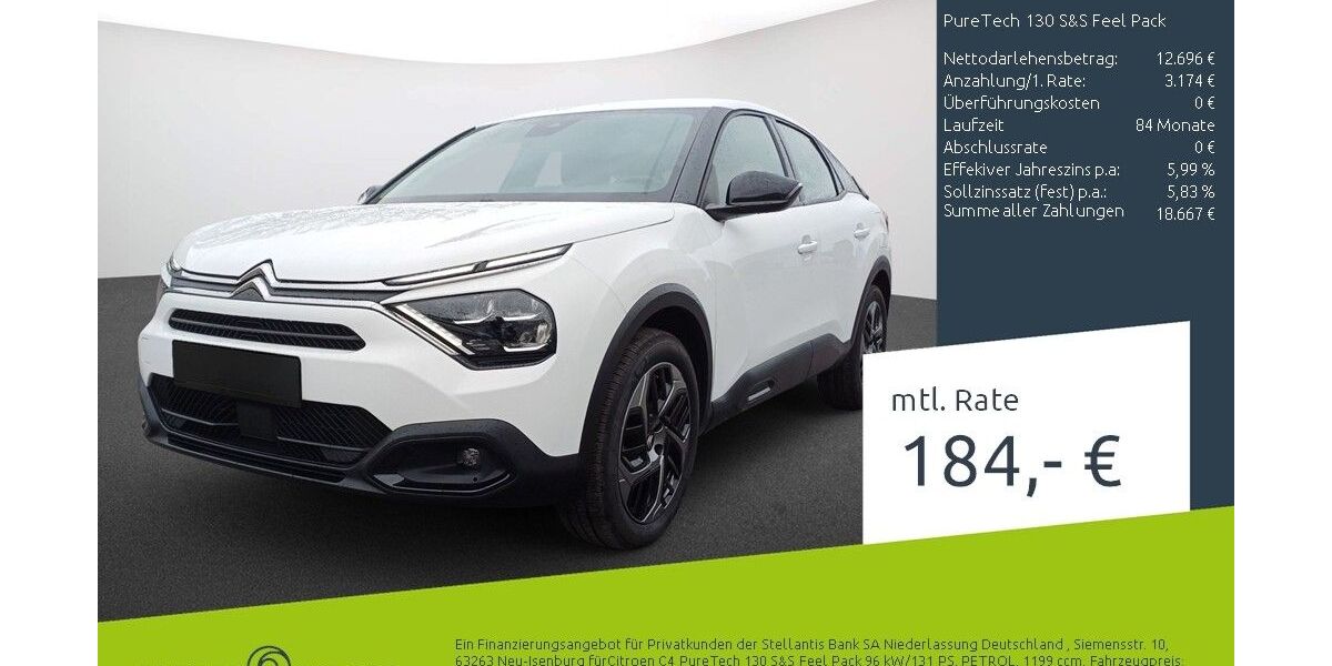 Citroen C4 18.755 km 14.943 &euro; Bocholt 46395