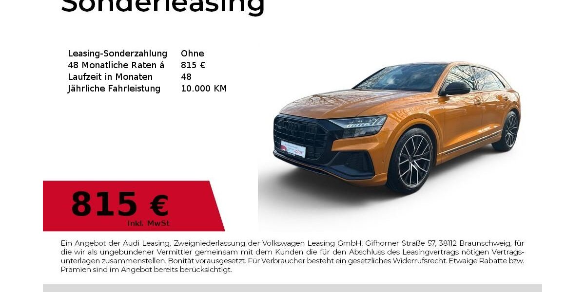 Audi Q8 74.863 km 59.970 &euro; Dessau-Roßlau 06844