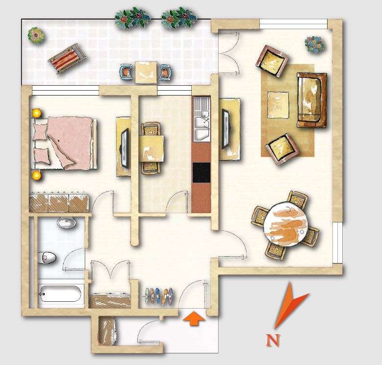 Wohnung zum Kaufen in Kassel Wilhelmshöhe 187.500 € 69 m² 2 zimmer