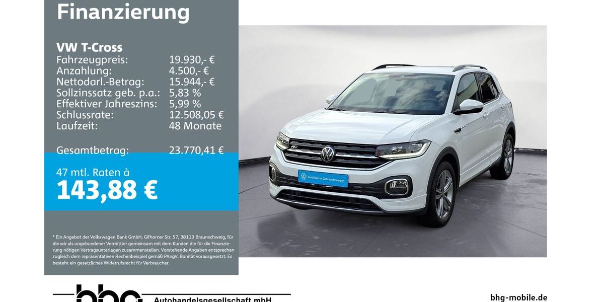 VW T-Cross 115.680 km 18.450 &euro; Bühl 77815