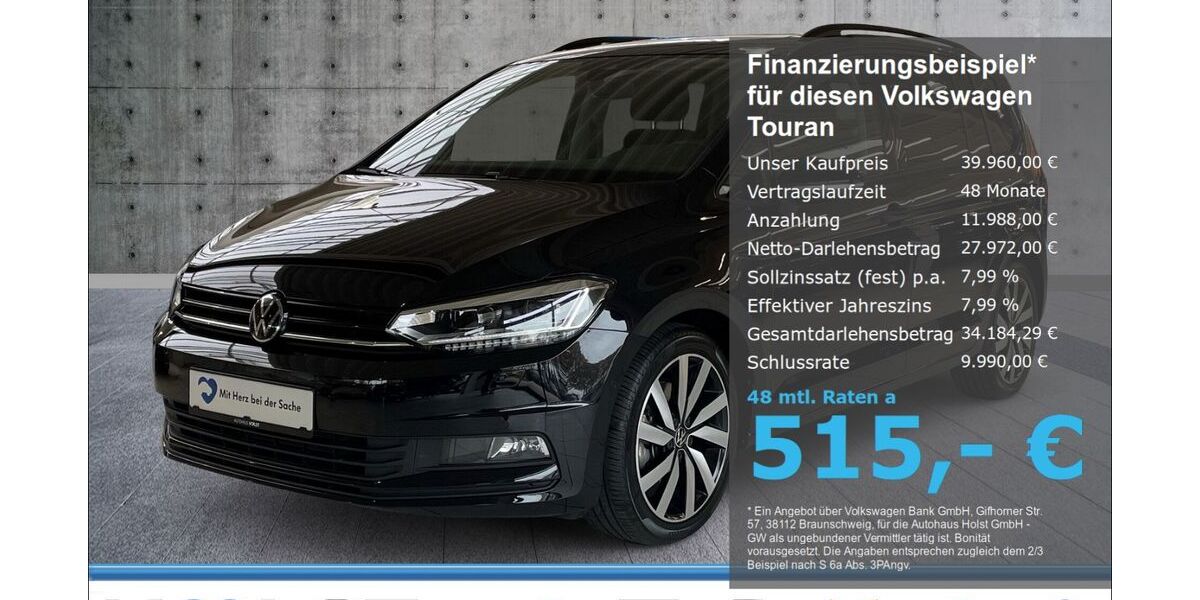 VW Touran 12.723 km 39.960 &euro; Scheeßel 27383