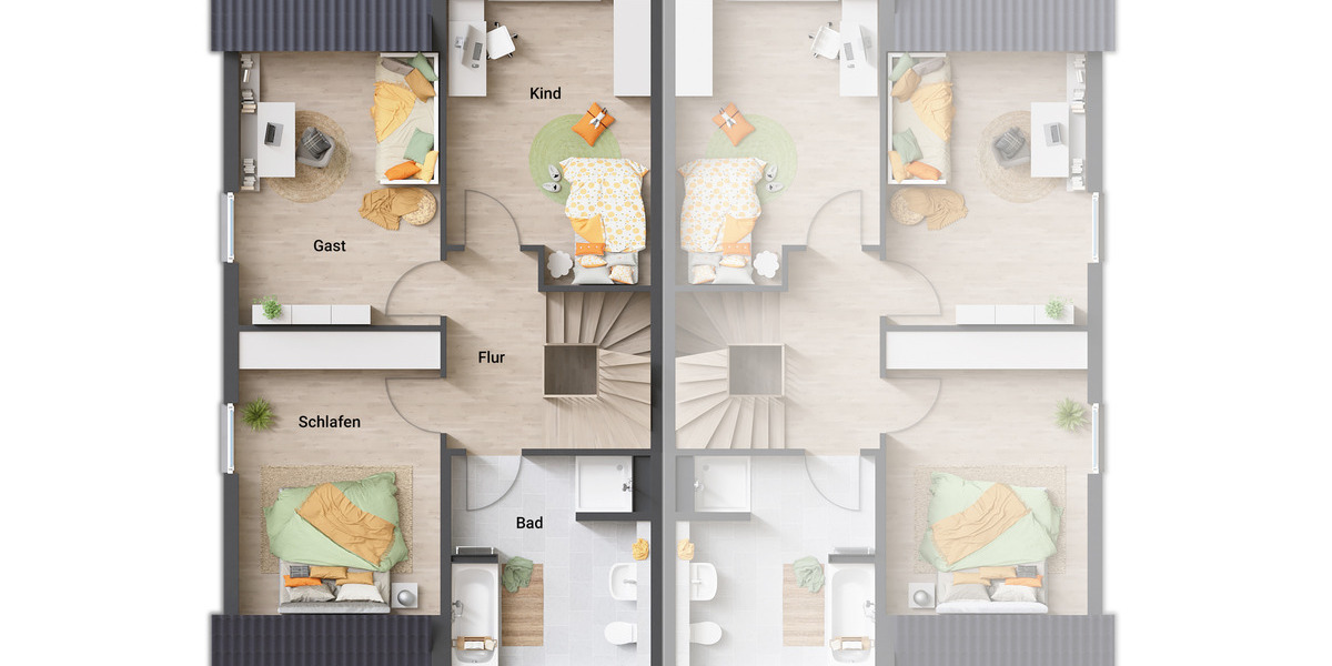 Doppelhaushälfte Bad Nenndorf Waltringhausen - 5 Zimmer, 163 m&sup2;, 273.170&euro; | Angebot:26310030