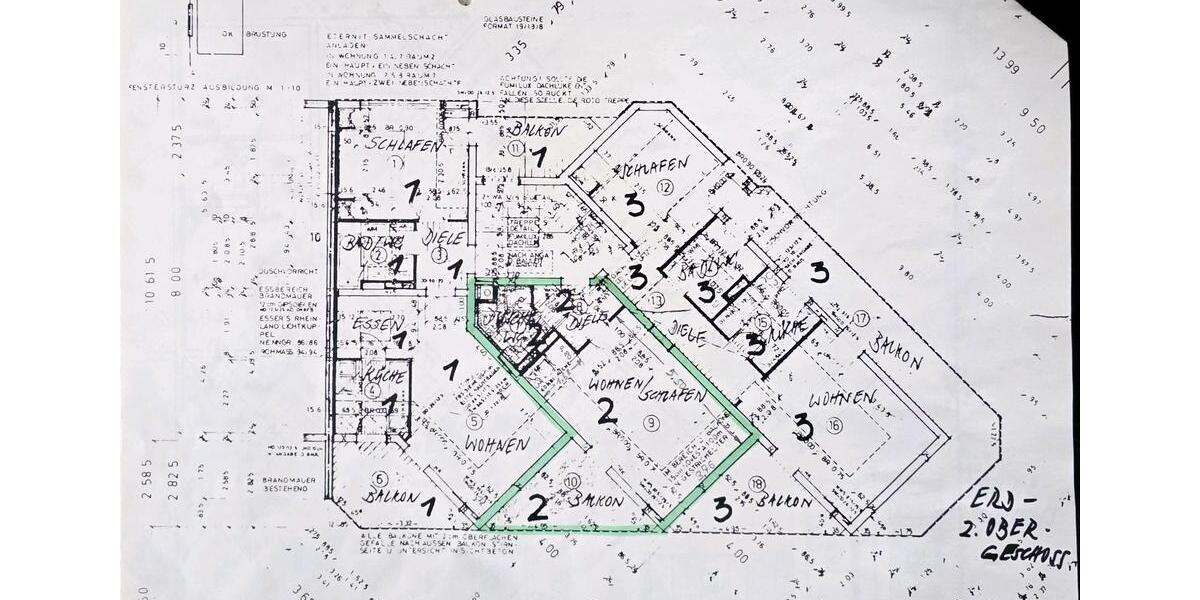 Etagenwohnung Pforzheim Nordstadt - 1 Zimmer, 32 m&sup2;, 125.000&euro; | Angebot:24477222