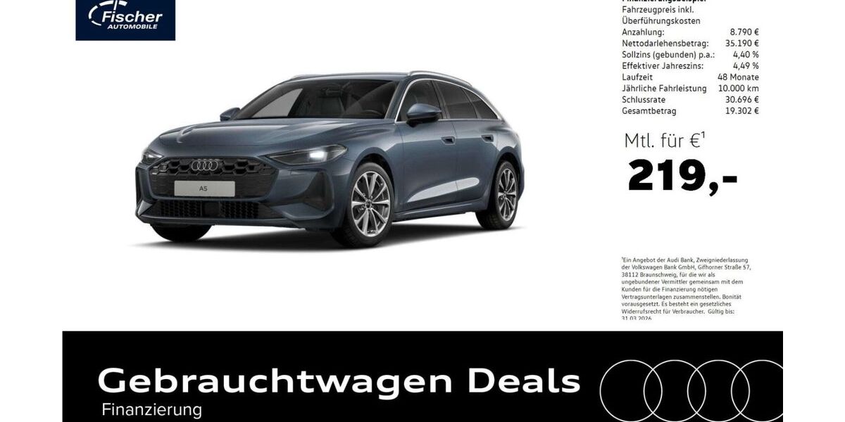 Audi A5 30.832 km 43.980 &euro; Neumarkt 92318
