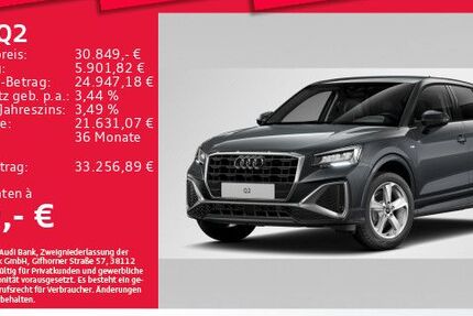 Audi Q2 12.215 km 30.849 &euro; Eching 85386