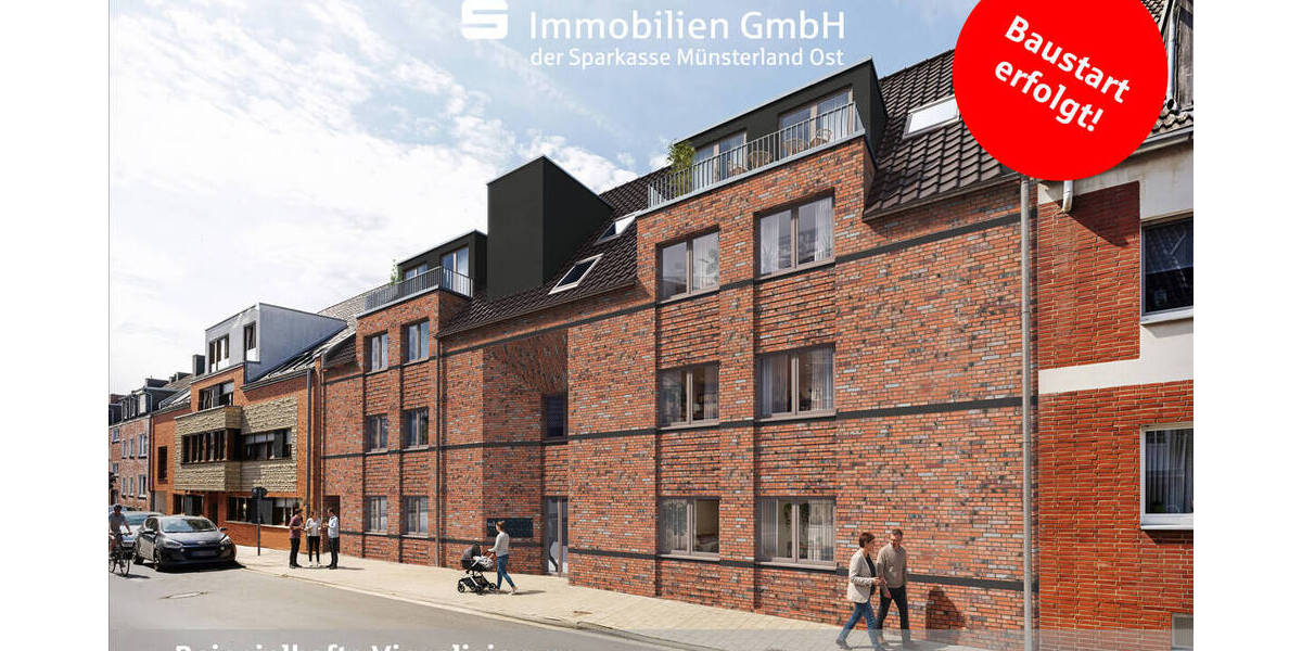 Etagenwohnung Münster Mauritz - 3 Zimmer, 79 m&sup2;, 615.000&euro; | Angebot:26704383