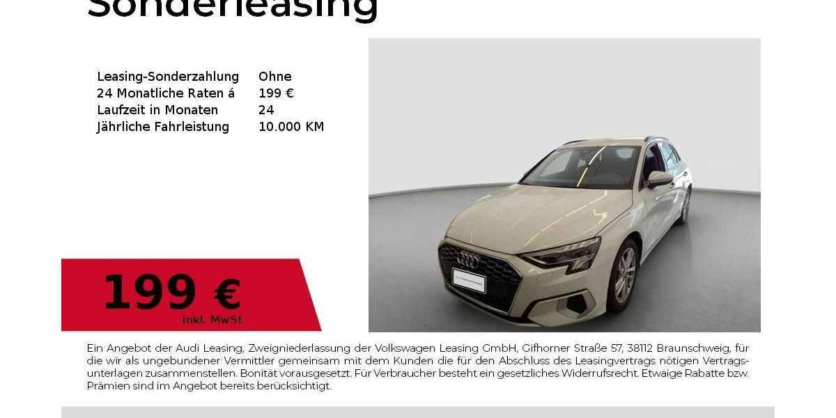 Audi A3 15.700 km 24.890 &euro; Burgoberbach 91595