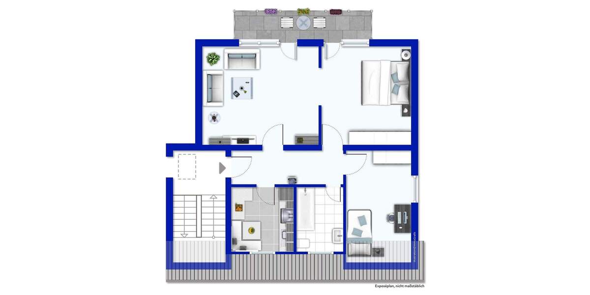 Etagenwohnung Pfungstadt - 3 Zimmer, 75 m&sup2;, 199.000&euro; | Angebot:25743717