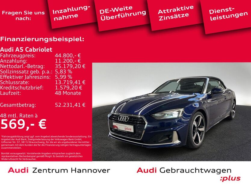 Audi A5 7.230 km 42.650 € Hannover 30179