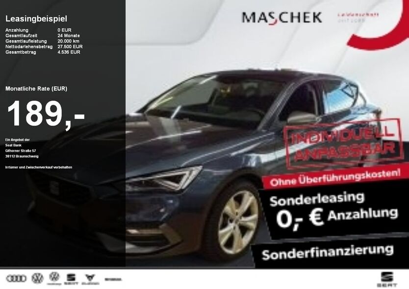 Seat Leon 14.550 km 26.440 € Wackersdorf 92442