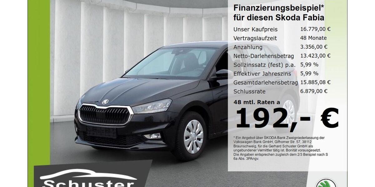 Skoda Fabia 22.756 km 16.779 &euro; Ruhstorf 94099