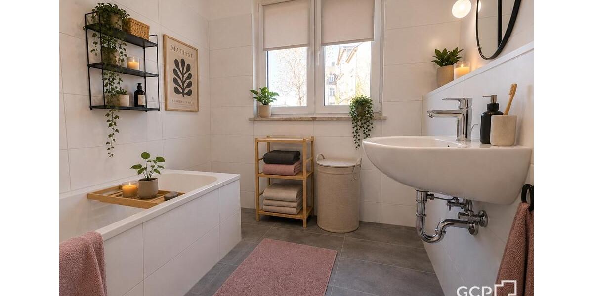 Erdgeschoßwohnung Halle (Saale) Am Wasserturm/Thaerviertel - 1 Zimmer, 45 m&sup2;, 357&euro; | Angebot:23817010