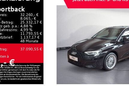 Audi A3 19.179 km 32.260 € Bühl 77815