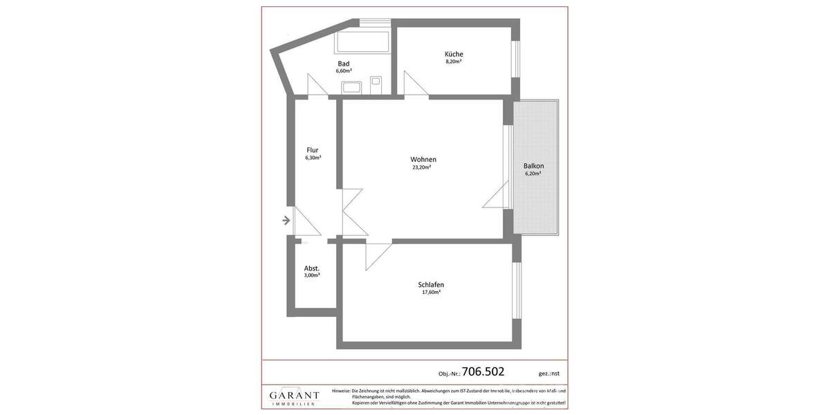 Etagenwohnung Weinsberg - 2 Zimmer, 66 m&sup2;, 237.000&euro; | Angebot:25627272