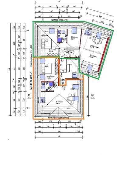 Dachgeschoßwohnung Kiel Gaarden-Ost - 3 Zimmer, 68 m&sup2;, 710&euro; | Angebot:26364279