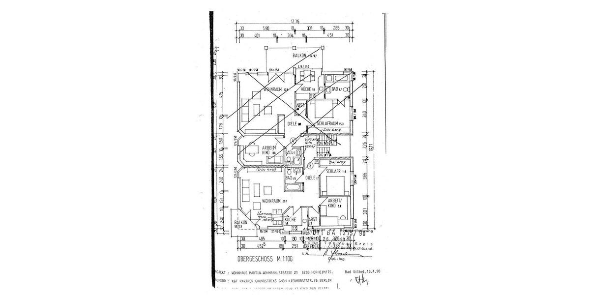 Etagenwohnung Hofheim am Taunus - 3 Zimmer, 74 m&sup2;, 349.000&euro; | Angebot:26859239