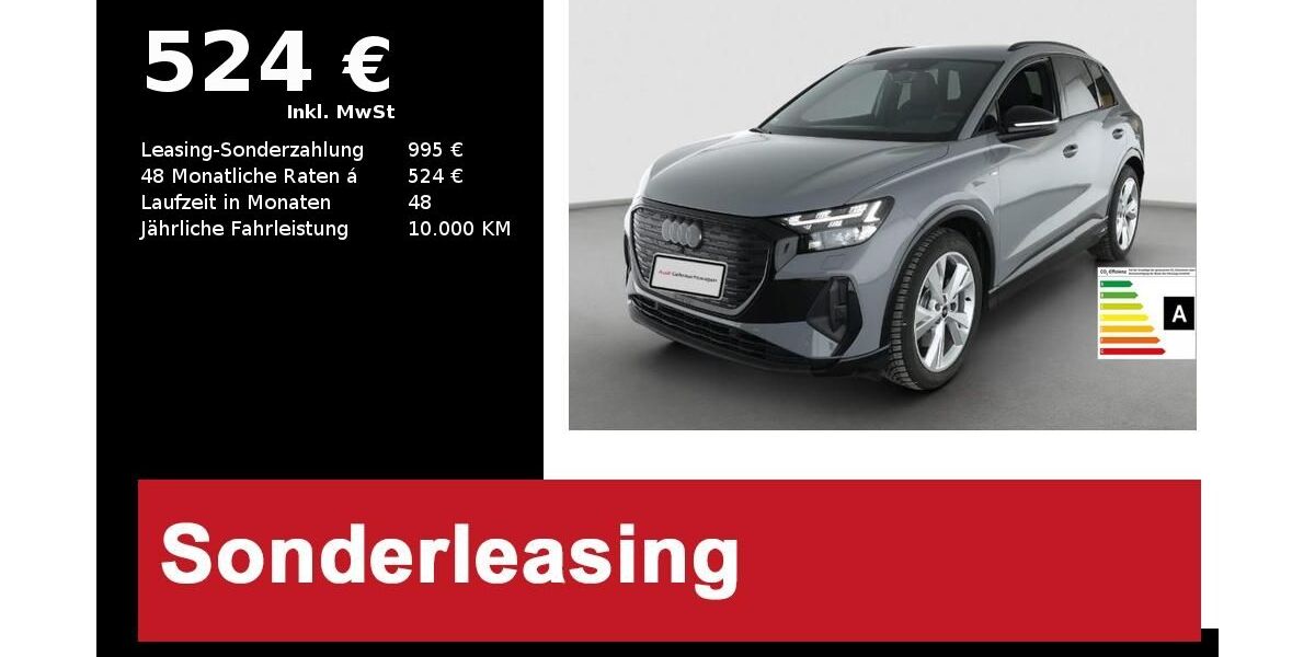 Audi Q4 e-tron 4.598 km 51.930 &euro; Pfaffenhofen 85276